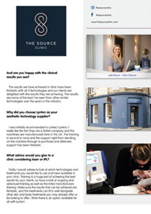 The Source Clinic 25 Years Profile