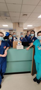 Stepping Hill A&E Lynton Light Soothe Donation to Soothe Hands