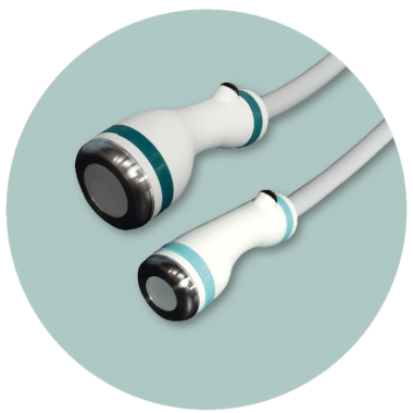 ONDA Coolwaves Smart Handpiece for treating the Submental Area