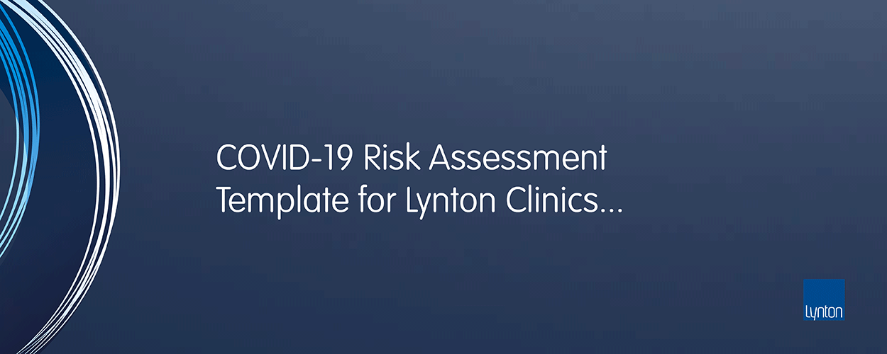 Lynton Lasers COVID-19 Risk Assessment Template for Aesthetic Clinics