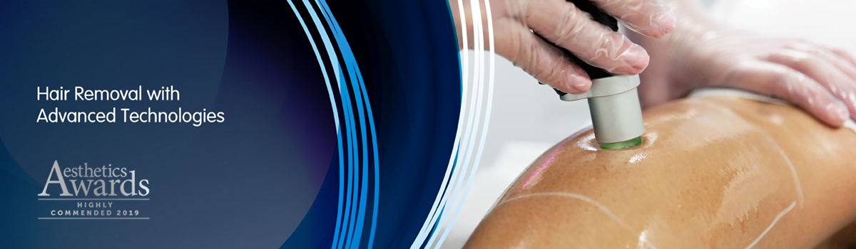 Hair Removal with Advanced Technologies Website Banner