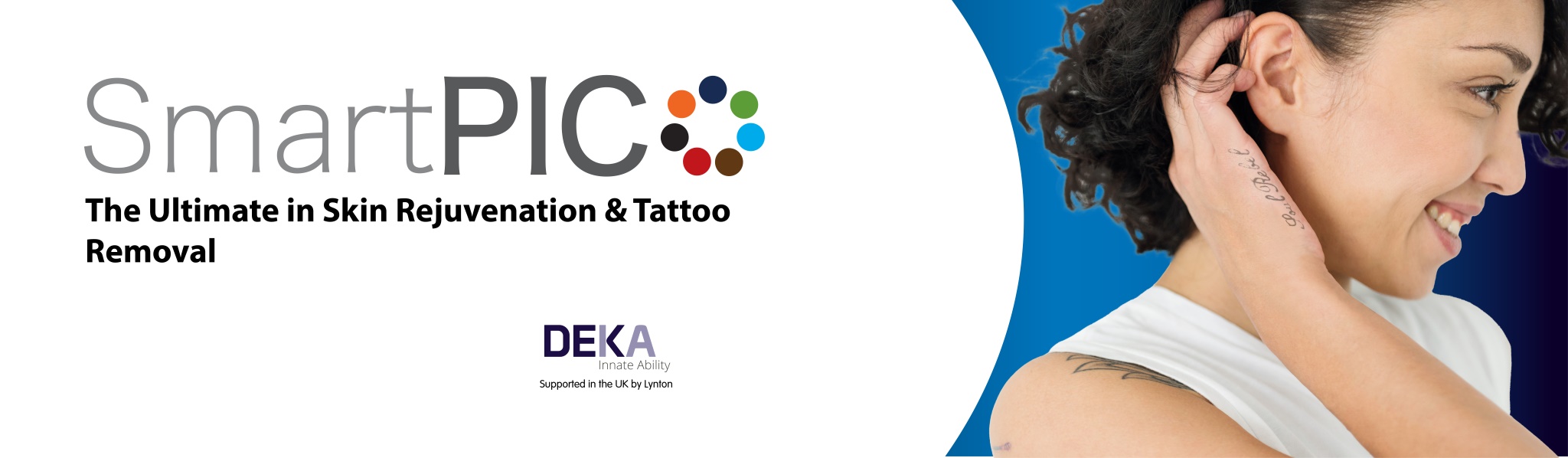 SmartPICO skin ultimate skin rejuvenation and tattoo removal laser by DEKA